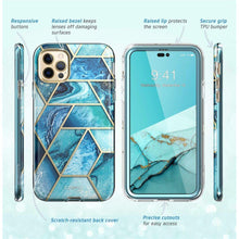 Заредете изображение във визуализатора на галерията – Supcase COSMO IPHONE 14 PRO MAX OCEAN BLUE - TopMag
