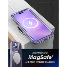 Заредете изображение във визуализатора на галерията – SUPCASE UB EDGE MAG MAGSAFE IPHONE 14 PRO MAX DEEP PURPLE - TopMag
