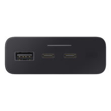 Заредете изображение във визуализатора на галерията – Samsung Powerbank 20000mAh 25W USB-A / USB-C SFC / AFC / PD / QC gray (EB-P5300XJEGEU) - TopMag
