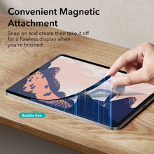 Заредете изображение във визуализатора на галерията – PROTECTIVE FILM ESR PAPER FEEL MAGNETIC IPAD PRO 12.9 2020 / 2021 / 2022 MATTE CLEAR
