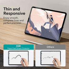 Заредете изображение във визуализатора на галерията – PROTECTIVE FILM ESR PAPER FEEL MAGNETIC IPAD PRO 12.9 2020 / 2021 / 2022 MATTE CLEAR
