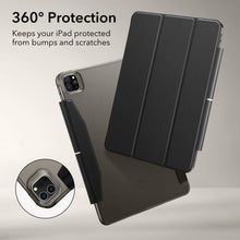 Заредете изображение във визуализатора на галерията – ESR ASCEND TRIFOLD IPAD PRO 12.9 2021 / 2022 BLACK
