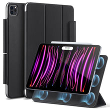 Заредете изображение във визуализатора на галерията – ESR REBOUND MAGNETIC IPAD PRO 12.9 2020 / 2021 / 2022 RUGGED BLACK
