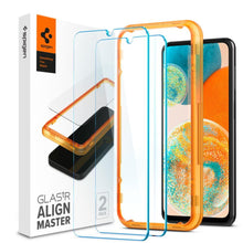 Заредете изображение във визуализатора на галерията – TEMPERED GLASS Spigen ALM GLAS.TR 2-PACK GALAXY A23 5G / LTE CLEAR
