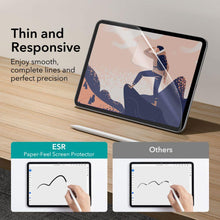 Заредете изображение във визуализатора на галерията – PROTECTIVE FILM ESR PAPER FEEL 2-PACK IPAD 10.9 2022 MATTE CLEAR
