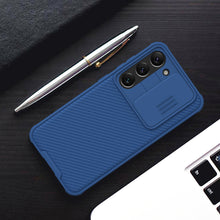 Заредете изображение във визуализатора на галерията – Nillkin CamShield Pro Case for Samsung Galaxy S23 cover with camera cover green
