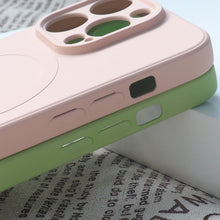 Заредете изображение във визуализатора на галерията – iPhone 13 Silicone Case Magsafe - ice blue
