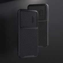 Заредете изображение във визуализатора на галерията – Nillkin Synthetic Fiber S Case for Samsung Galaxy S23 cover camera cover black
