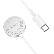 Заредете изображение във визуализатора на галерията – HOCO wireless charger Type C for Apple Watch 3W CW39C white
