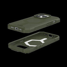 Заредете изображение във визуализатора на галерията – UAG Essential Armor Magsafe - protective case for iPhone 15 Pro (olive)
