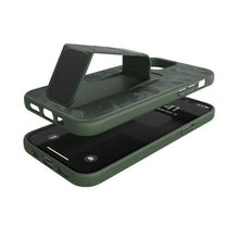 Заредете изображение във визуализатора на галерията – Adidas SP Grip Case Leopard iPhone 12/ 12 Pro green/zielony 43720
