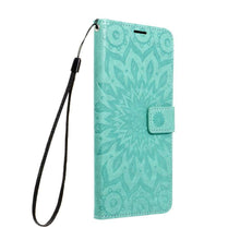 Заредете изображение във визуализатора на галерията – Forcell mezzo book case for iphone 14 pro max ( 6.7 ) mandala green - TopMag
