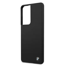 Заредете изображение във визуализатора на галерията – Original faceplate case BMW BMHCS21LSILBK for SAMSUNG S21 Ultra (Signature / black)
