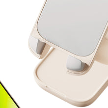 Заредете изображение във визуализатора на галерията – Adjustable phone stand with mirror Baseus Seashell Series - pink
