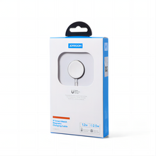 Заредете изображение във визуализатора на галерията – Joyroom S-IW001S inductive charger for Apple Watch with USB cable 1.2 m white
