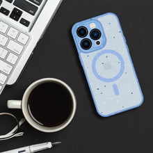 Заредете изображение във визуализатора на галерията – Tel Protect Magnetic Splash Frosted Case for Iphone 14 Pro Max Light blue

