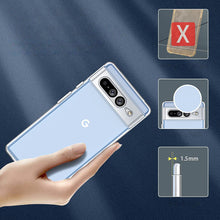 Заредете изображение във визуализатора на галерията – Ultra Clear 0.5mm Google Pixel 7 Pro Case Gel Back Cover Transparent
