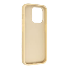 Заредете изображение във визуализатора на галерията – Original faceplate case GUESS GUHCP14LHG4SGD for iPhone 14 Pro (Fixed Glitter Big 4G / gold)
