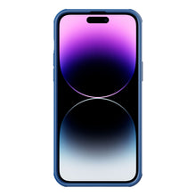 Заредете изображение във визуализатора на галерията – Nillkin CamShield S Case case for iPhone 14 Pro Max armored cover camera cover blue
