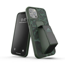 Заредете изображение във визуализатора на галерията – Adidas SP Grip Case Leopard iPhone 12/ 12 Pro green/zielony 43720
