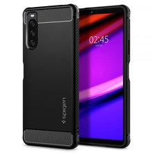 Заредете изображение във визуализатора на галерията – Spigen rugged armor for sony xperia 10 iv matte black - TopMag
