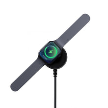 Заредете изображение във визуализатора на галерията – Wirelles charger for Samsung Galaxy Watch F10 black
