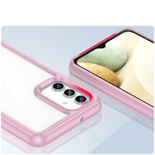 Заредете изображение във визуализатора на галерията – Outer Space Case for Samsung Galaxy A13 5G cover with a flexible frame pink
