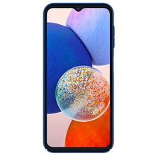Заредете изображение във визуализатора на галерията – Nillkin CamShield Case for Samsung Galaxy A14 5G / Galaxy A14 cover with camera cover blue
