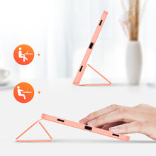 Заредете изображение във визуализатора на галерията – Dux Ducis Domo Samsung Galaxy Tab S9 FE case with stand - pink
