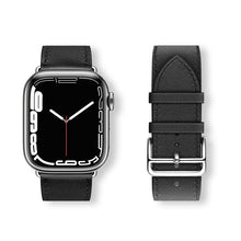 Заредете изображение във визуализатора на галерията – HOCO strap for Apple Watch 38/40/41mm Elegant leather WA17 black
