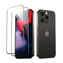 Заредете изображение във визуализатора на галерията – ESR TEMPERED GLASS 2-PACK IPHONE 15 PRO BLACK
