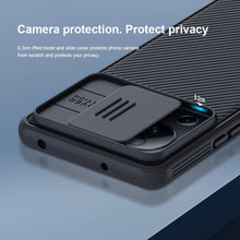 Заредете изображение във визуализатора на галерията – Nillkin CamShield Pro PC+TPU Case for Xiaomi 13 Lite black

