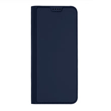 Заредете изображение във визуализатора на галерията – Dux Ducis Skin Pro Case For Xiaomi Redmi Note 12 5G / Poco X5 5G Flip Cover Card Wallet Stand Blue
