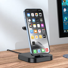 Заредете изображение във визуализатора на галерията – HOCO wireless charger 3in1 Graceful CW43 black
