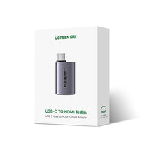 Заредете изображение във визуализатора на галерията – Ugreen US320 USB-C HDMI adapter - gray
