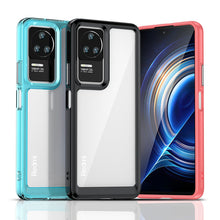 Заредете изображение във визуализатора на галерията – Outer Space Case for Xiaomi Poco F4 5G cover with a flexible frame blue
