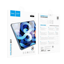 Заредете изображение във визуализатора на галерията – HOCO tempered glass HD Shield series full-screen - for iPad 11" black (G17)
