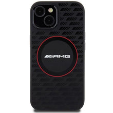 Заредете изображение във визуализатора на галерията – AMG Silicone Carbon Pattern MagSafe Case for iPhone 15/14/13 - Black
