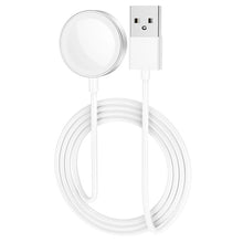 Заредете изображение във визуализатора на галерията – HOCO wireless charger USB for Apple Watch 3W CW39 white
