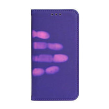 Заредете изображение във визуализатора на галерията – Термо калъф тип книга за Huawei P8 lite лилав - само за 18.9 лв
