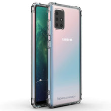 Заредете изображение във визуализатора на галерията – Wozinsky Anti Shock durable case with Military Grade Protection for Samsung Galaxy M51 transparent
