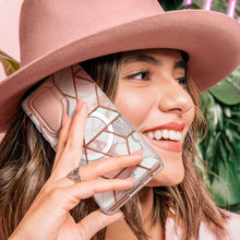 Заредете изображение във визуализатора на галерията – Cosmo Mag Supcase case with MagSafe for Samsung Galaxy S24 Ultra - pink marble
