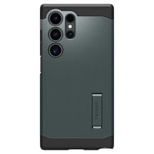 Заредете изображение във визуализатора на галерията – Spigen Tough Armor case for Samsung Galaxy S24 Ultra - dark green
