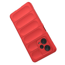 Заредете изображение във визуализатора на галерията – Magic Shield Case for Xiaomi Redmi Note 12 Pro+ flexible armored cover red
