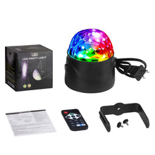 Заредете изображение във визуализатора на галерията – Disco Ball RGB LED with remote control
