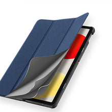 Заредете изображение във визуализатора на галерията – Dux Ducis Domo case with smart sleep function for Xiaomi Redmi Pad SE 11'' tablet - blue

