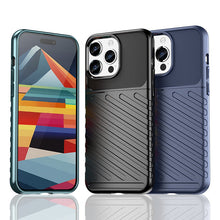 Заредете изображение във визуализатора на галерията – Armored iPhone 15 Pro Max Thunder Case - blue
