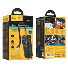 Заредете изображение във визуализатора на галерията – HOCO air pump for cars / bikes / motorcycles / bicycles / basketball etc. Roys PH55 black
