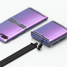 Заредете изображение във визуализатора на галерията – Ringke Slim Ultra-Thin TPU Cover for Samsung Galaxy Z Flip transparent (SLSG0043)
