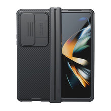 Заредете изображение във визуализатора на галерията – Nillkin CamShield Pro Case (simple) for Samsung Galaxy Z Fold 4 cover with camera cover black
